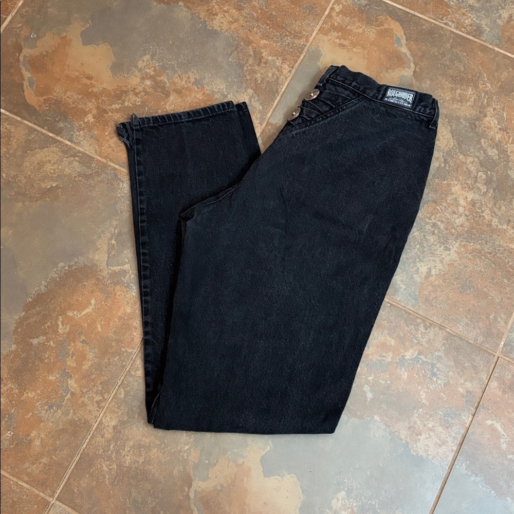 Women's Black Roughrider jeans 17/18